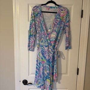 Lilly Pulitzer Multicolor Wrap Dress
